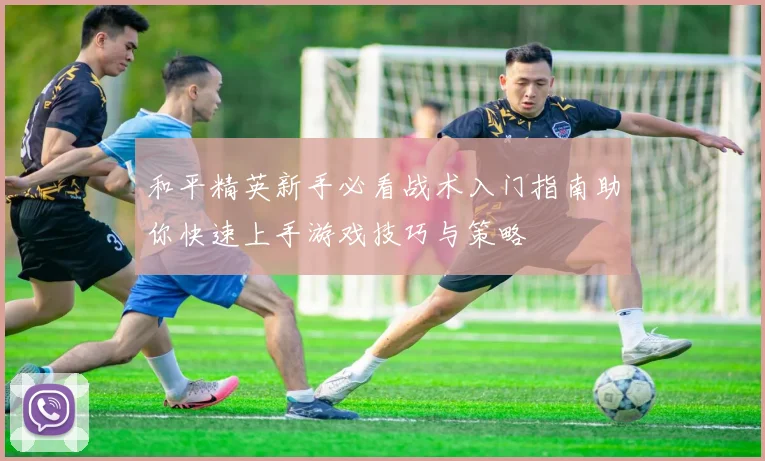 和平精英新手必看战术入门指南助你快速上手游戏技巧与策略